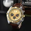 デザイナーメンズレディーリストウォッチクラシック1884 ChronomeTre Watches Quality Quartz Movement Wristwatch Fashion Business Watch Navitimer WatchesA13356ブレスレット