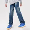 Männer Jeans 2024 Männer Frühling Hohe Taille Trend Mode Urban Einfache Harajuku Temperament Alle-spiel Ins Hosen