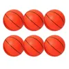 Balls 6pcs 10cm Mini Children Inflatable Basketballs With Pump Small Basketball Kids Indoor Outdoor Sports Toy Parent-child Games 231213