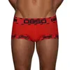 Underbyxor 0850 Male's Boxer RUNPANT PURE COMON PIT TRECK TRENDY SEXIG LÅG Midja Fit Hip Lift Jacquard Belt Fashion Sports Underwear