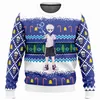 Herrspårsfall Killua Zoldyck V2 Hunter X Hunter Ful Christmas Sweater Gift Santa Claus Pullover Men 3D Sweatshirtl2402