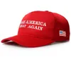 Rendi l'America Great Again Haw Hat Donald Trump Hat 2016 Republican Regolable Mesh Cap Political Hat Trump per Presidente4345363