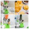 Fruit Vegetable Tools Multifunctional Roller Cutter Hand Crank Home Kitchen Shredder Potato Grater 231213