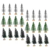 Christmas Decorations Tree Xmas Gift Miniature Pine Trees Party Decor Small Decorated Ornament Holiday Home Table Artificial