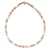 Choker ZMZY Ball Heavy Tila Beads Necklaces For Women Fashion Big Boho Unique Design Handmade Collier Femme Jewelry Drop