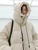 Kadınlar Down Parkas Chic Ven Kadınlar Down Coats Koreli Gevşek Kalın Kalın Sıcak Uzun Down Ceket Kış Paltosu Kadınlar Kadın Parkas Outerwears 231212