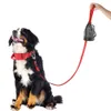 Hundehalsbänder und Leinen, 1,5 m, PVC, taktische Leinen für Hunde, wasserdicht, langlebiger Griff, Leine, Schnellverschluss, Frosch-Clip, lange Riemen, Haustier-Zubehör für große Hunde, 231212