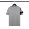 Camiseta masculina t camisa letras monogramado masculino feminino camisetas camisas de algodão casual manga curta streetwear topos t para homens women903