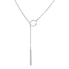 Choker Test Fashion Casual Chocker Necklace Personality Infinity Cross Pendant Color Chokers Women Jewelry