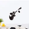 Stickers muraux Mural Placard Autocollant Chambre Salon PVC Auto-Adhésif Musique Guitare Fond Amovible Décor À La Maison DIY Art
