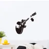 Adesivi murali Adesivo murale Armadio Camera da letto Soggiorno PVC autoadesivo Musica Chitarra Sfondo Rimovibile Decorazioni per la casa Arte fai da te