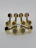 Nuovo stile Golden Guitar Locking Accordatori Meccaniche per chitarra elettrica Accordatori Lock Guitar Tuning Pioli Con confezione in Stock5917114