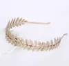 Grec Greek Greed Bandband Metallic Gold Silver Leaves Crown Hair Band Wedding Bridal Tiara Shimmer Accessories Clips Barre3867203