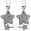 Table Mats Tablecloth Clips Star Shaped Weights Pendants With Clip For Picnic Wedding Party 4x4cm