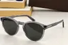 Oval Sunglasses 0834 Black Smoke Men Designer Sunglasses Shades Sunnies Gafas de sol UV400 Eyewear with Box