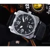 Fashion luxury designer BR Beller New mens Wristwatches Sport Rubber Strap Men Automatic men's stainless steel pin tape b square WatchU79C