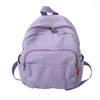 Zaino in tela da donna piccola vintage Feminina School Mini Bag per adolescenti Mochilas femminile Solid Girl