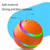 Dog Toys Chews Smart Interactive Pet Ball Remote Control Flashing Rolling Jumping Rotating Waterproof Dog Chew Toy Ball for Aggressive Chewers 231212