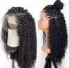 Spetsens främre människohår peruker med babyhår höjdpunkt 12A Virgin Human Hair Wigs For Women250E2599765