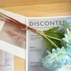 Dekorativa blommor konstgjorda afrikanska tusenskönor Daisy Silk Gerbera Pack med 5