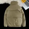 Mens Down Parkas Winter Jacket Mens Korean Style Japanese Japanese Cotton Cotton Pad Autumn Jacket Mens Casual Thick Isolation Park Windproof Fan Plus Size 5xl 231213