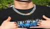 Iced Out Майами, кубинская цепочка, золото, серебро, мужское ожерелье в стиле хип-хоп, ювелирные изделия, 16 дюймов, 18 дюймов, 20 дюймов, 22 дюйма, 24 дюйма, 18 мм6877673