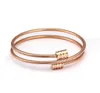 Uomo Donna Fascino Polsino Braccialetti Braccialetti Moda semplice Rotonda Catena in oro rosa Braccialetti avvolgenti Gioielli sportivi 262 T29266920