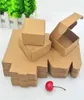 50pcslot Paper Gift Packaging Box Soap Storage Holder DIY Handmade förpackning Kartong Natural Craft Folding Presentlåda 210326371363202