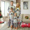 Rompers 2023 Halloween Family Pajamas Fashion Skull Pumpkin Parent Child Suit Quality Matching Outfits Festival Home Clothes 231212