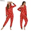 Rompers god jul älgtryck Family Pyjamas Set Parentchild Matchande kläder Casual Sleepwear Xmas Gift Year Clothes 231212