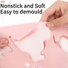 Baking Moulds Dinosaur Silicone Cake Mold for Kid Cartoon Dino Chocolate Candy Tray Soap Candle Making Tools Cupcake Topper Decorating 231213