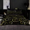 Ensembles de literie Ensemble de literie de Style minimaliste housse de couette 240x220 avec taie d'oreiller noir 200x200 housse de couette Twin Queen King Size ensemble de draps 231212