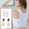 Kvinnors shapers platt bröstbindemedel tomboy lesbiska underkläder kvinnor sömlös sommar kort väst tank top shaper bustier shpaer