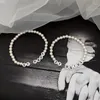 Strand StarGirl Star Boy Letters Bracelets For Friendship 2024 Fashion Adjustable White Pearl Girl Boy's Wholesale Jewelry