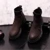 Mode Luxus Martin Stiefel Männer Trainer Fahren Schwarz Leder Hochzeit Keine Nieten Kleid Wohnungen Turnschuhe Schuhe 10A34