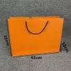 Бренд-дизайнер, оригинальные подарочные бумажные сумки, большая сумка, высокое качество, модные сумки для покупок, дешевле 01a2749