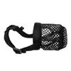 Dog Apparel Breathable Adjustable Muzzle Black Mesh Dogs Mouth Cover Anti-barking Anti-bite Pet Muzzles Accessories