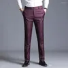 Costumes pour hommes costume mince pantalon séparé formel mariage affaires mode droite gris clair mince bureau robe pantalon