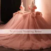 Prinses Roze Quinceanera Jurken Kant Applique Vestidos De Quinceanera Off Schouder Sweet 16 Prom Jassen Pageant Jurk