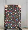 2023 Suitcase Fashion Graffiti Big Box Bagage Suitcase Luxury Designer Trunk Tugboat Box 20