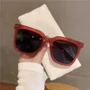 Sunglasses Women New Square Unique Sun Glasses Vintage Ladiens Jelly Tea Running Sunglasses Popular Uv Prection UV400 G221215262J