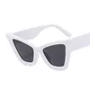 Sunglasses Women's Cat-Eye Colorful Pattern Men's Trend Eyewear Street Po Party Glasses