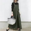 Casual Dresses Women Long Dress Solid Pocket Loose Big Swing Strap Female Cotton Boho Plus Size Sundress Beach Party Vestidos