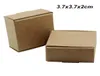 Brown 50pcslot 37x37x2 cm Kraft Paper Wedding Gifts Boxes for Ornament Jewelry Cookie Cardboard Handmade Soap Candy Storage Pac7358270