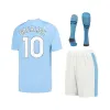 Kids Kits Football Kits 23 24 Haaland Football Jersey Mans Cities de Bruyne Foden 2023 2024 Grealish Sterling Soccer Jerseys777