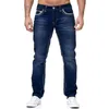 jeans da uomo pantaloni slim fit jeans classici jeans denim maschile Pantaloni firmati Pantaloni skinny dritti elasticizzati casual 220314