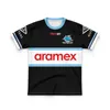 Maillot de Rugby pour enfants, t-shirt des requins, pour garçons et filles, à domicile, en plein air, 2023, 2024