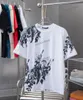 Xinxinbuy Men Designer Tee TシャツレターJACQUARDファブリック印刷短袖コットン女性ブラックホワイトブルーグレーレッドS-3XL