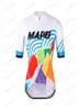 2022 Classic Tour Cycling Jersey Men Vintage Mapei Team Short Sleeve Outdoor Racing Bike Clothing Wear Road Mountain G11308028089