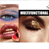 Eyeliner perlescente burst flash color paillettes ombretto matita eyeliner waterproof senza sbavature